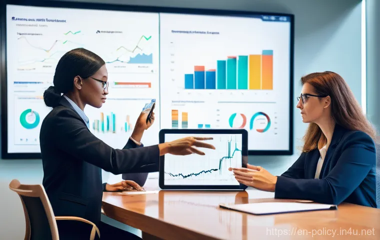 정책분석사와 정책 설계 사례와 성공 요인 - **Prompt:** A diverse group of policy analysts, both male and female, gathered in a modern, sunlit c...