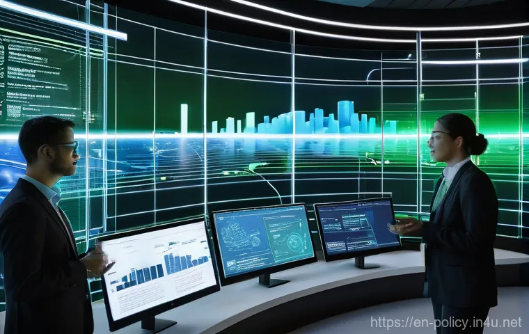 정책분석사와 정책 설계 사례와 성공 요인 - **Prompt:** A diverse group of policy analysts, both male and female, gathered in a modern, sunlit c...