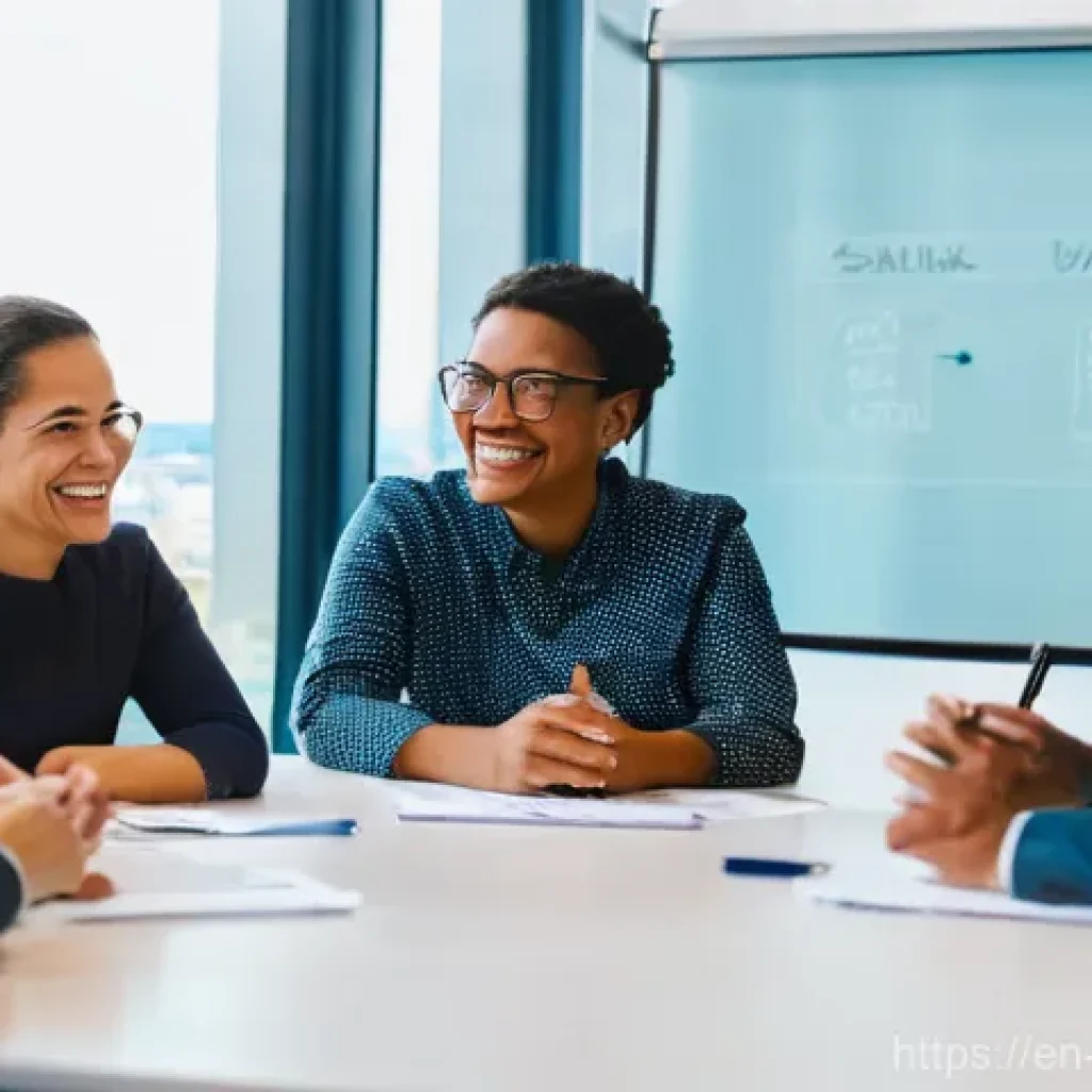 정책분석사와 국민 의견 수렴 성공 사례 - **Prompt:** A diverse group of adults and young adults, dressed in smart casual and culturally respe...