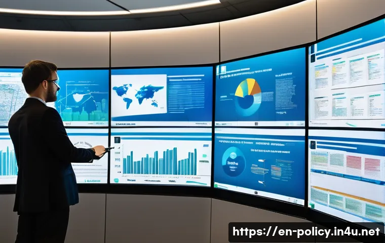 정책분석사와 연관 직군 탐구 - **Prompt: Deciphering Complex Urban Challenges**
A diverse team of policy analysts, professional...