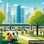 정책분석사와 정책 개발 참여 후기 - **Prompt:** An intricate and vibrant digital illustration depicting several interconnected scenes of...