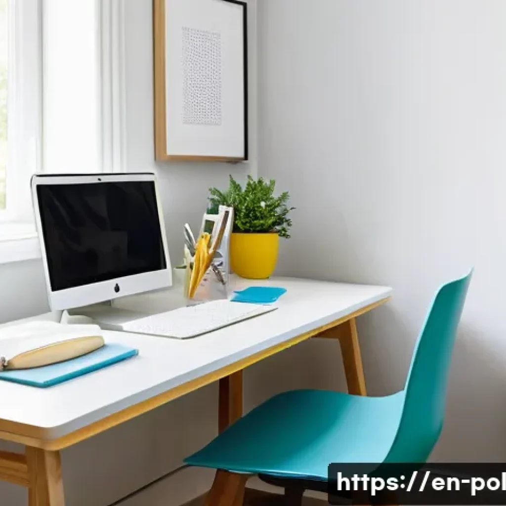 정책분석사 자격증 응시 준비물 - A clean, well-organized study desk in a bright room, featuring neatly arranged #2 wooden pencils wit...