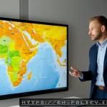 정책분석사와 데이터 활용 성공 사례 - Photorealistic city policy analytics office, a diverse senior policy analyst in business-casual atti...